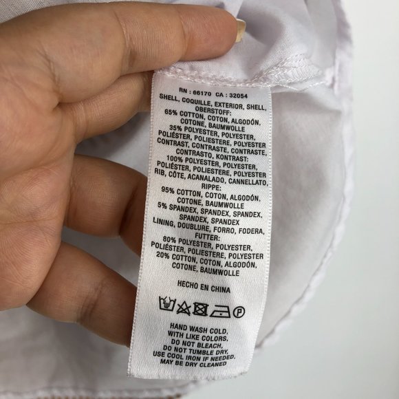 Anthropologie Maeve Pink Layered Long Puff Sleeve Tunic Sweatshirt Size M - Picture 9 of 16